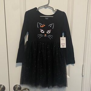 Jumping Beans Black Cat Dress for Kids